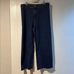 Women's High-Rise Sailor Wide Leg Ankle Jeans - Universal Thread